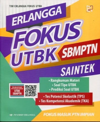Image of ERLANGGA FOKUS UTBK SBMPTN SAINTEK