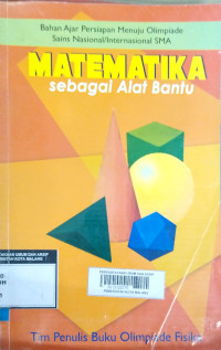 Image of MATEMATIKA SEBAGAI LAT BANTU